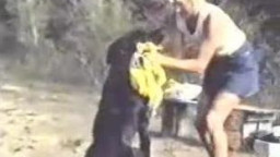 Секс с собакой ретро dogs porno video